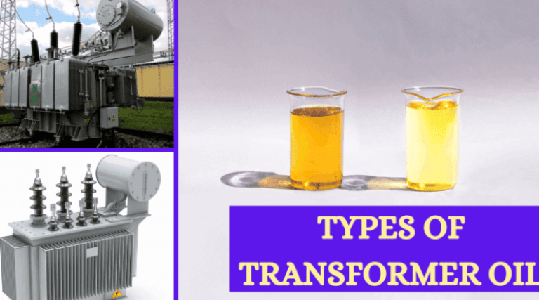 Types of transformer oil – Testing, Types & Properties