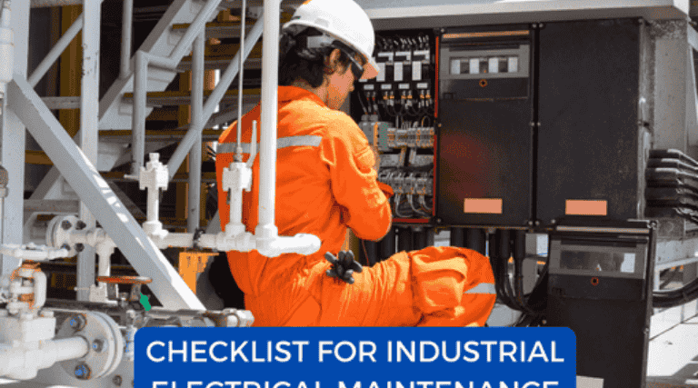 Checklist For Electrical Maintenance