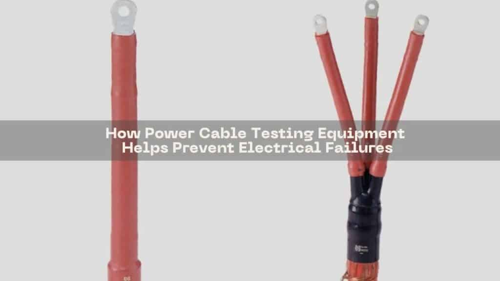 power cable testing equipment