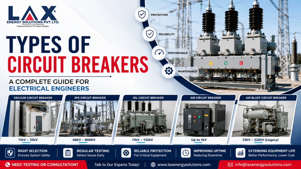 Types of Circuit Breakers: A Complete Guide for Electrical Engineers