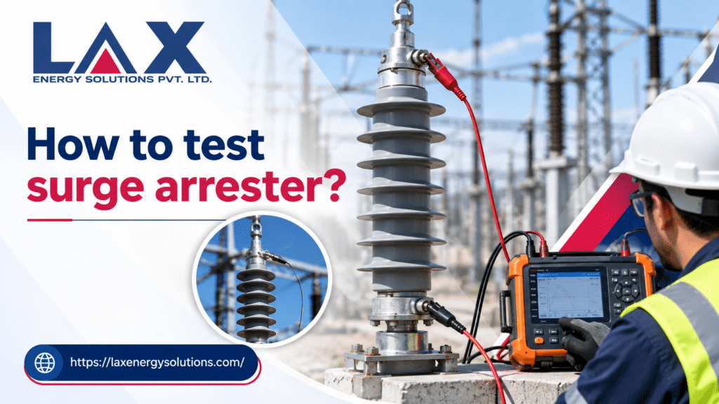 How to test surge arrester?