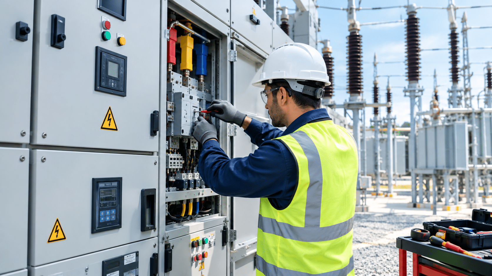 High-Voltage Switchgear Maintenance